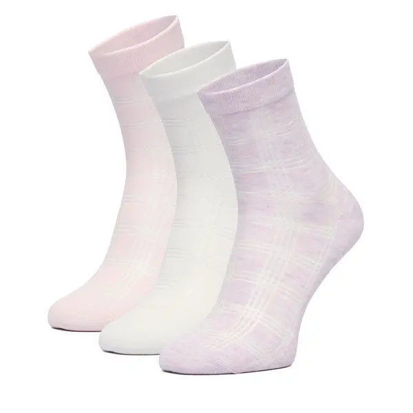 Nine West Kratke čarape Nine West CEO_BR_NW_25079_W_AW25 (3 PACK) Ružičasta