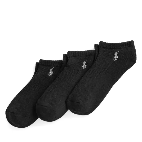 Polo Ralph Lauren Kratke čarape Polo Ralph Lauren 455972885001 Crna