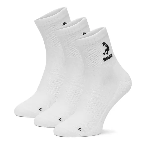 SHAQ Kratke čarape Shaq AS_SHQ_H_001Z_SS25 (3-PACK) Bijela