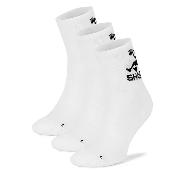 SHAQ Kratke čarape Shaq SHQ-MB-002-AW24 Bijela