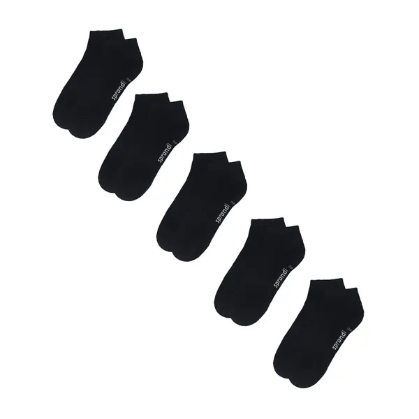 Sprandi Kratke čarape Sprandi 0MB-001-AW23 (5-pack) Crna