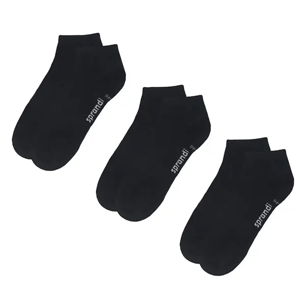 Sprandi Kratke čarape Sprandi 0MB-003-AW23 (3-pack) Crna