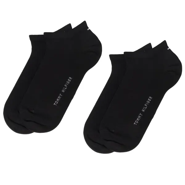 Tommy Hilfiger Kratke čarape Tommy Hilfiger 342023001 Crna