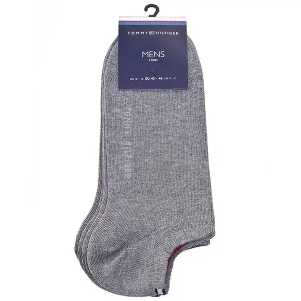 Tommy Hilfiger Kratke čarape Tommy Hilfiger 342023001 Siva