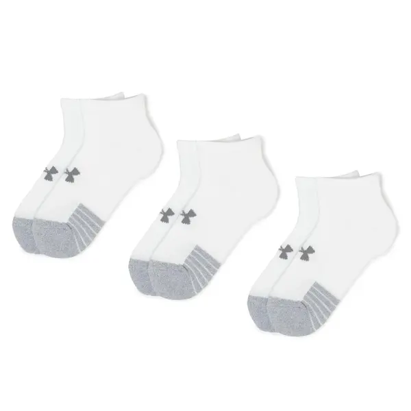 Under Armour Kratke čarape Under Armour Heatgear Lo Cut Sock 1346753-100 Bijela