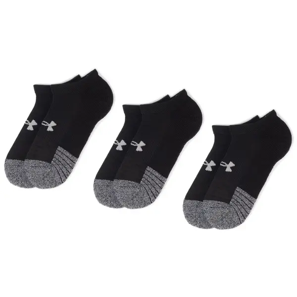 Under Armour Kratke čarape Under Armour Heatgear No Show Sock 1346755-001 Crna