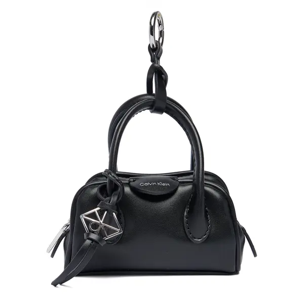 Calvin Klein Kutija za ključeve Calvin Klein Emblem Trio Mini Bag Charm LV04F1315G Crna