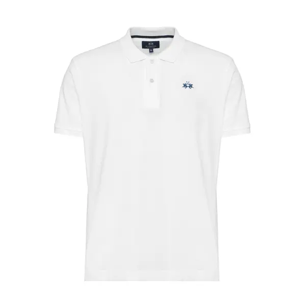 LA MARTINA La Martina Polo BPMP01 PK031 Bijela Regular Fit