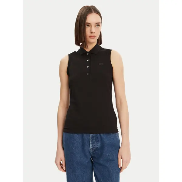 Lacoste Lacoste Polo PF5445 Crna Slim Fit