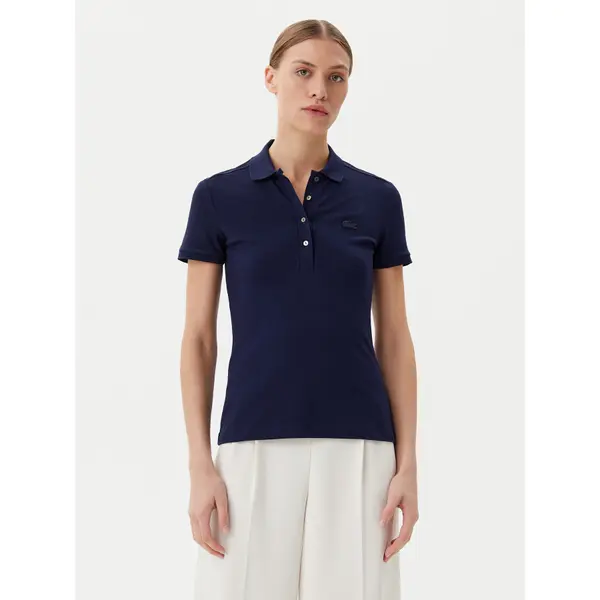 Lacoste Lacoste Polo PF5462 Tamnoplava Slim Fit
