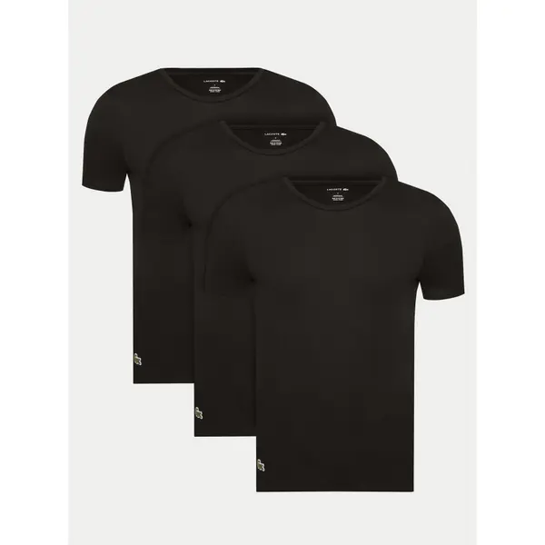 Lacoste Lacoste Set t-shirt majica﻿ TH9007 Crna Slim Fit