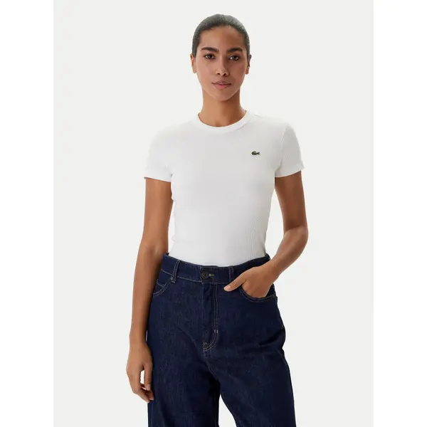 Lacoste Lacoste T-shirt TF5538 Bijela Regular Fit