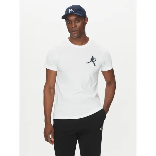 Lacoste Lacoste T-shirt TH1044 Bijela Regular Fit