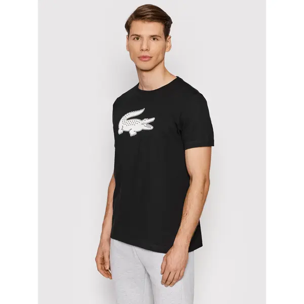 Lacoste Lacoste T-shirt TH2042 Crna Regular Fit