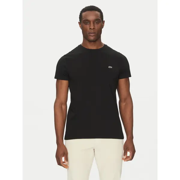 Lacoste Lacoste T-shirt TH6709 Crna Regular Fit