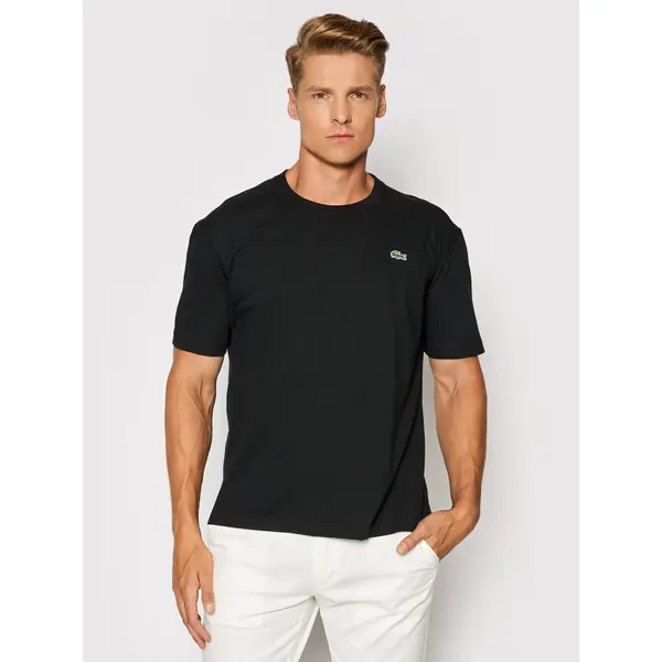 Lacoste Lacoste T-shirt TH7618 Crna Regular Fit