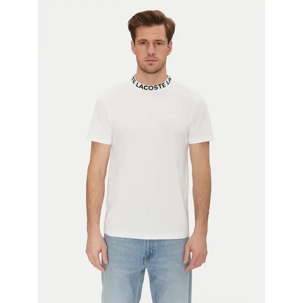 Lacoste Lacoste T-shirt TH9582 Bijela Regular Fit