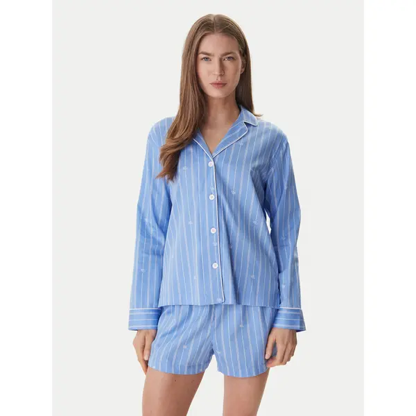 Lauren Ralph Lauren LAUREN RALPH LAUREN Pidžama ILN12490 Plava Regular Fit