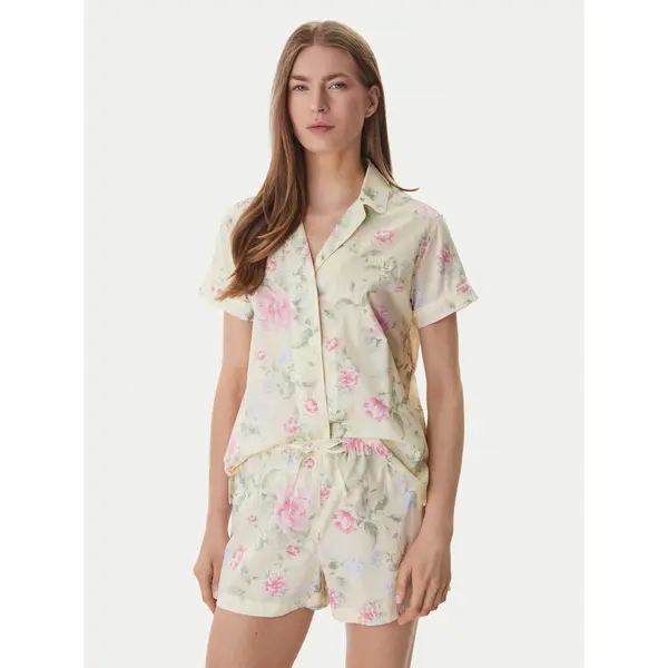 Lauren Ralph Lauren LAUREN RALPH LAUREN Pidžama ILN12493 Žuta Regular Fit