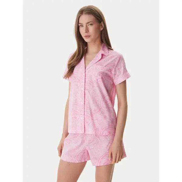 Lauren Ralph Lauren LAUREN RALPH LAUREN Pidžama ILN12499 Ružičasta Regular Fit