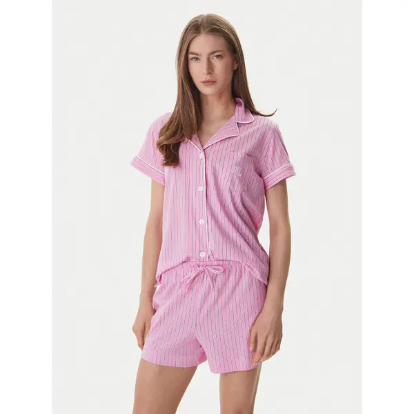 Lauren Ralph Lauren LAUREN RALPH LAUREN Pidžama ILN12502 Ružičasta Regular Fit
