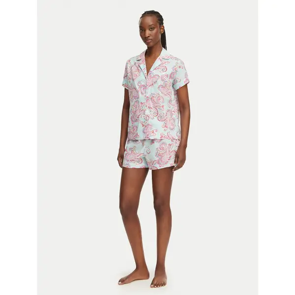Lauren Ralph Lauren LAUREN RALPH LAUREN Pidžama LAUREN RALPH LAUREN-ILN12506 Svijetlo plava Regular Fit