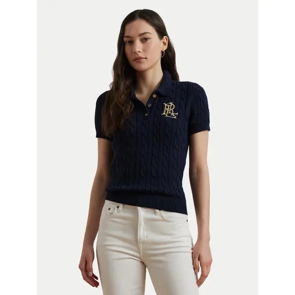 Lauren Ralph Lauren LAUREN RALPH LAUREN Polo 200932224002 Tamnoplava Slim Fit