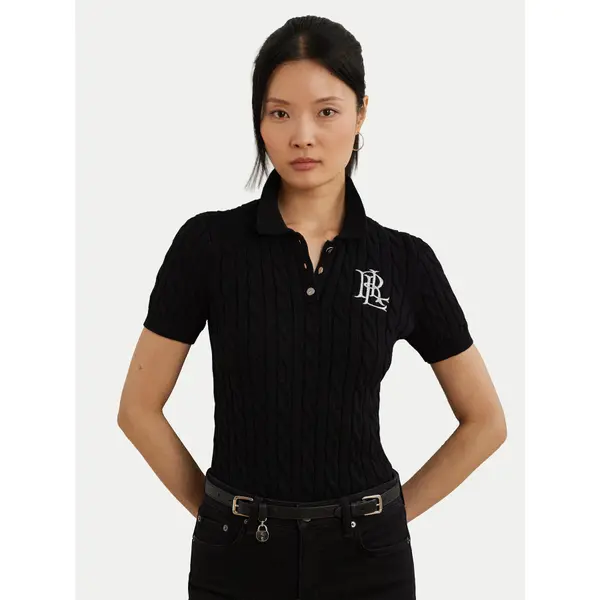 Lauren Ralph Lauren LAUREN RALPH LAUREN Polo 200932224003 Crna Slim Fit