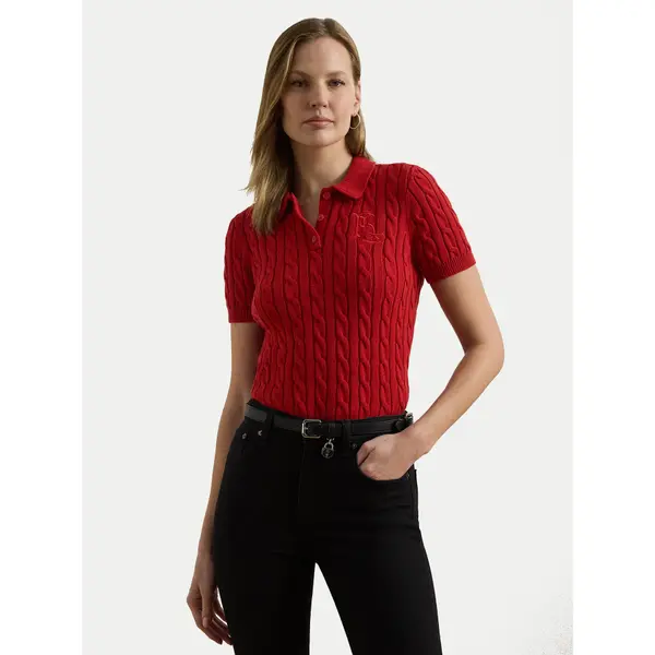 Lauren Ralph Lauren LAUREN RALPH LAUREN Polo 200932224012 Crvena Slim Fit
