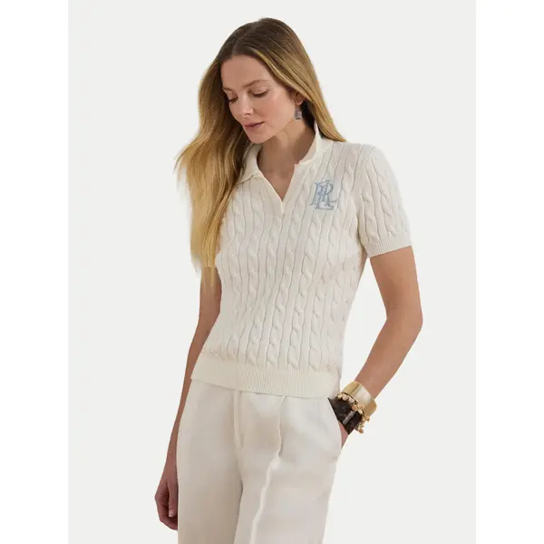 Lauren Ralph Lauren LAUREN RALPH LAUREN Polo 200932224016 Bijela Slim Fit