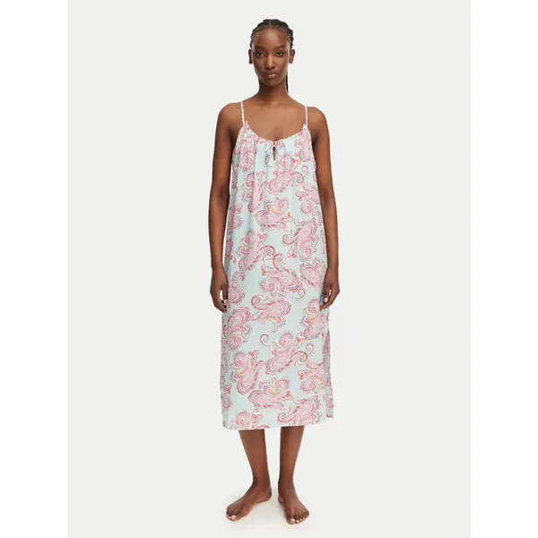 Lauren Ralph Lauren LAUREN RALPH LAUREN Spavaćica ILN02506 Svijetlo plava Relaxed Fit