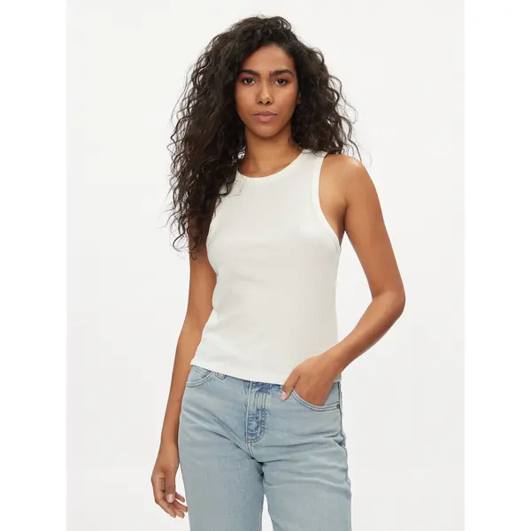 Lee Lee Top 112350212 Écru Slim Fit