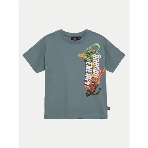 Lego LEGO T-shirt Ninjago 12011428 Zelena Regular Fit
