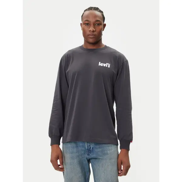 Levi's® Levi's® Majica dugih rukava Authentic 005N7-0001 Crna Regular Fit