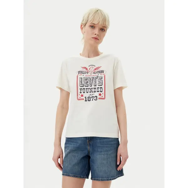 Levi's Levi's® T-shirt A8802-0041 Bijela Standard Fit