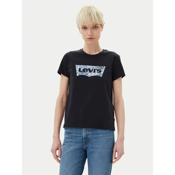 Levi's Levi's® T-shirt Perfect 17369-2930 Crna Regular Fit