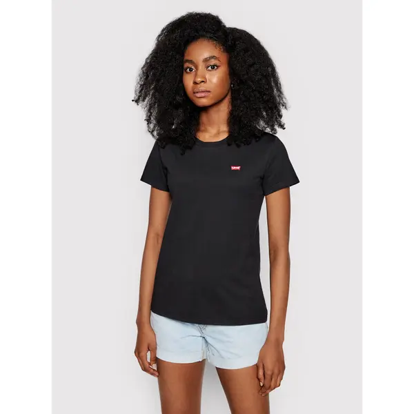 Levi's Levi's® T-shirt Perfect Tee 39185-0008 Crna Regular Fit