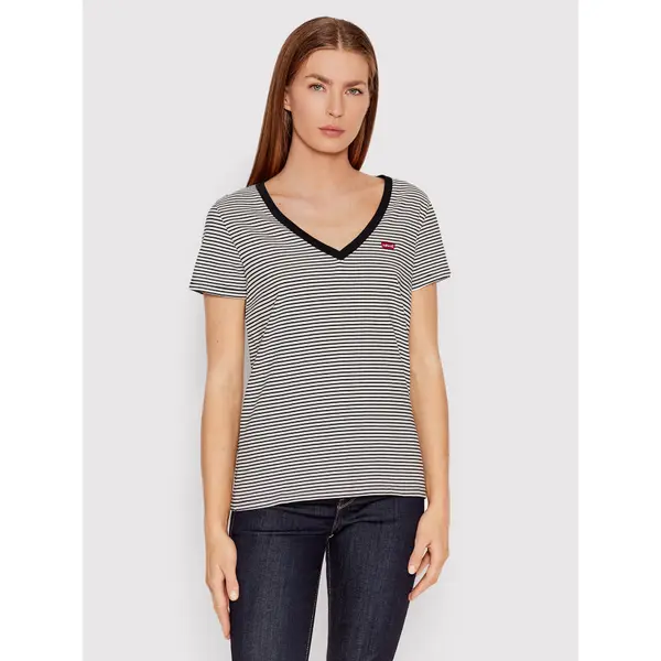 Levi's® Levi's® T-shirt Perfect V-Neck Tee 85341-0004 Šarena Regular Fit