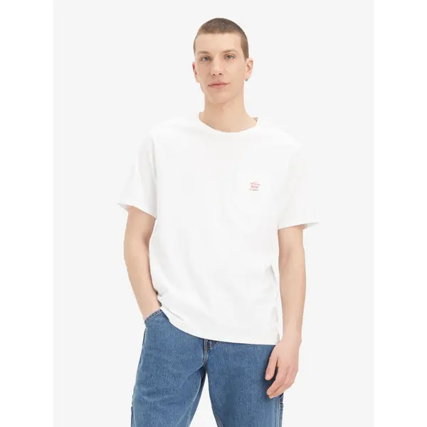 Levi's® Levi's® T-shirt Workwear A5850-0005 Bijela Loose Fit