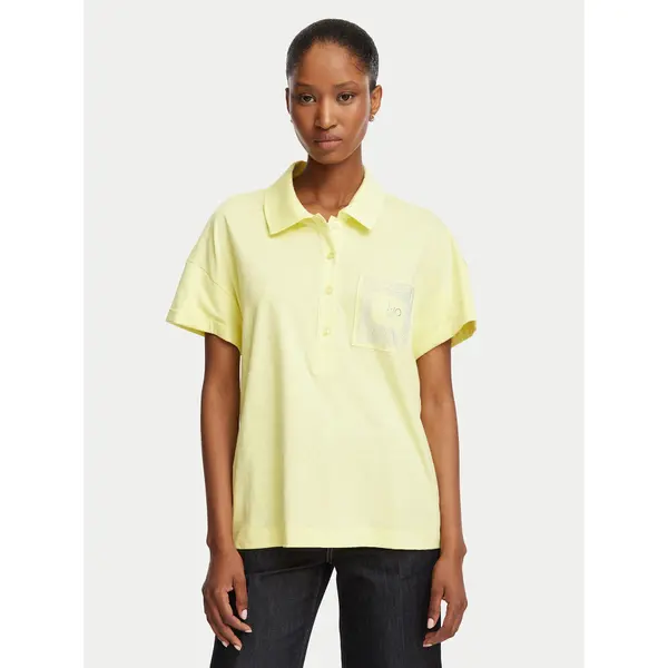 Liu Jo Liu Jo Polo TA6159 JS870 Žuta Regular Fit