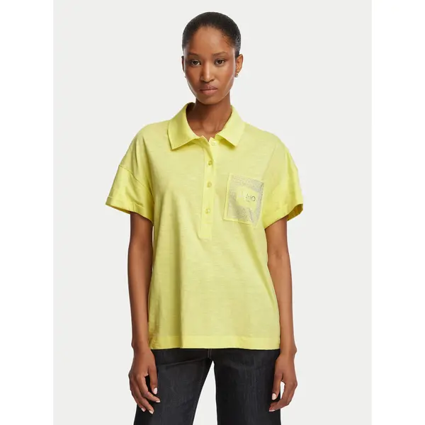 Liu Jo Liu Jo Polo TA6159 JS870 Žuta Regular Fit