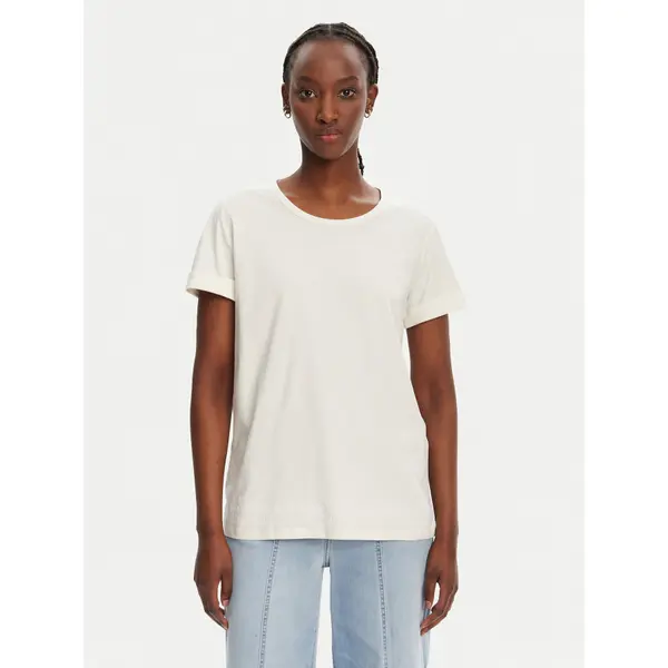 Liu Jo Sport Liu Jo Sport T-shirt TA5180 JS923 Bijela Regular Fit