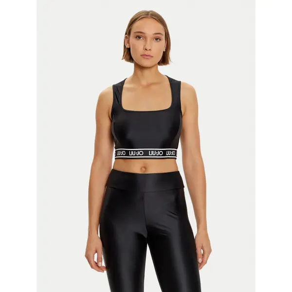 Liu Jo Sport Liu Jo Sport Top grudnjak TF4191 J4726 Crna Regular Fit