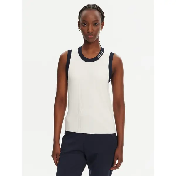 Liu Jo Sport Liu Jo Sport Top TA5092 MS022 Bijela Regular Fit
