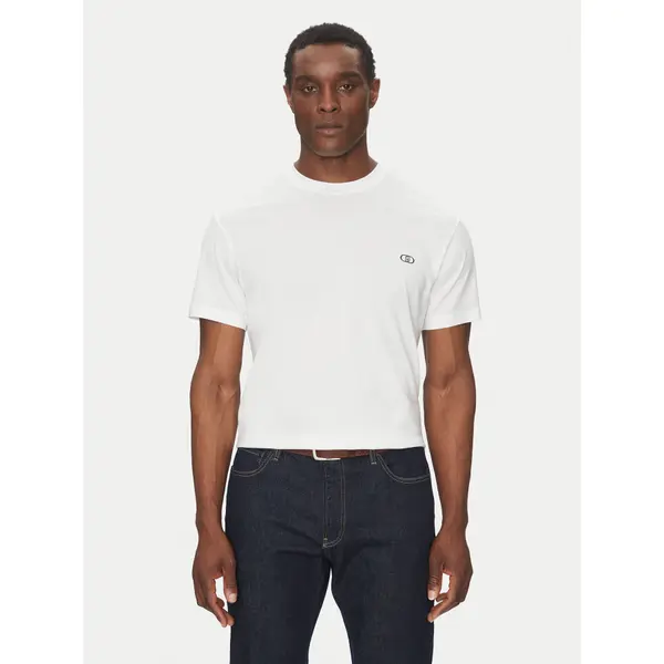 Liu Jo Liu Jo T-shirt QA5174 J4805 Bijela Regular Fit
