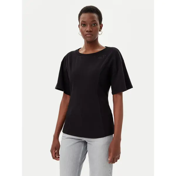 Liu Jo Liu Jo T-shirt TA5108 JS003 Crna Regular Fit