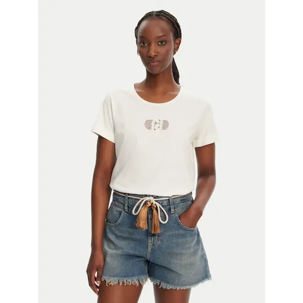 Liu Jo Liu Jo T-shirt TA5180 JS923 M9248 Žuta Regular Fit
