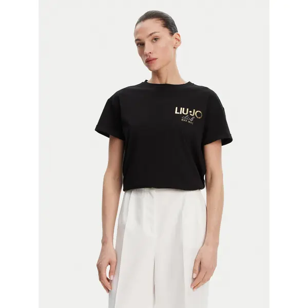 Liu Jo Liu Jo T-shirt WA5007 JS923 Crna Relaxed Fit