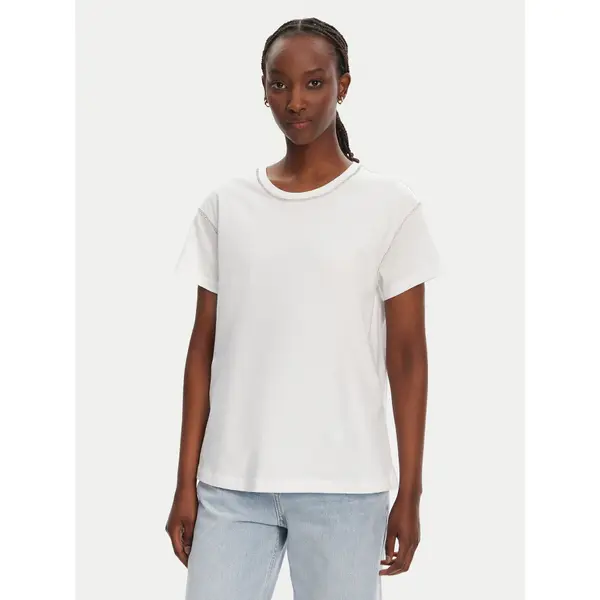 Liu Jo Liu Jo T-shirt WA5148 J4893 Bijela Regular Fit