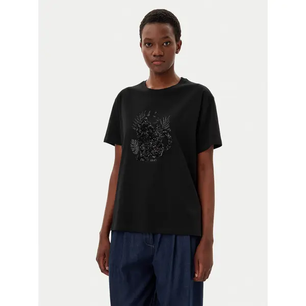 Liu Jo Liu Jo T-shirt WA5230 JS904 Crna Regular Fit
